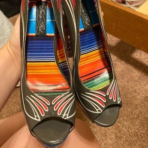 iron fist pinstriped shoes